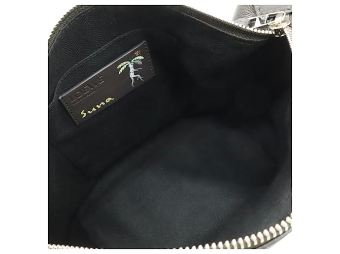Borsa a tracolla Loewe Cuby Grigio antracite - vista 8