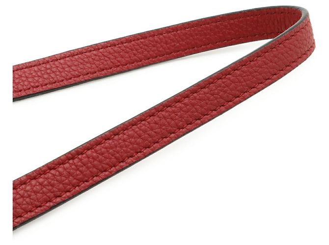 Clutch piccola Loewe Anagram Missy Rosso - vista 9