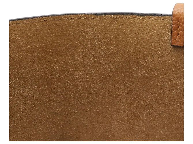 Borsa a tracolla a secchiello Loewe Anagram Gate Marrone Nero Cammello - vista 8