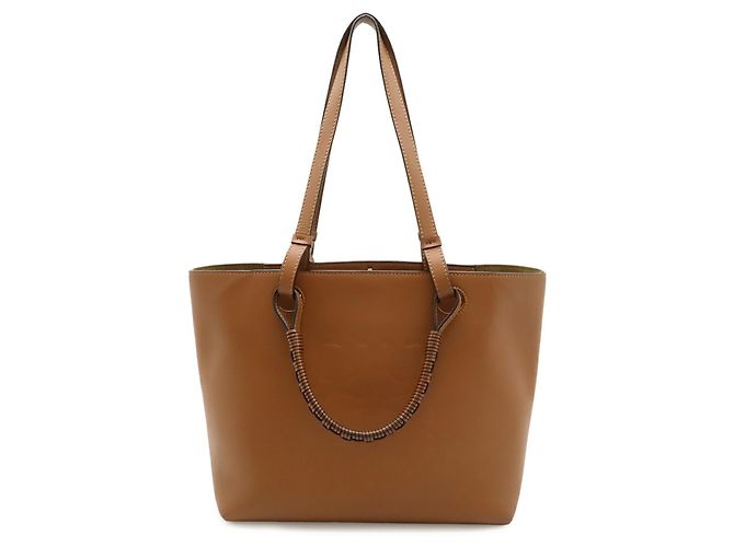 Bolso Tote Loewe Anagram Small Castaño - vista 2