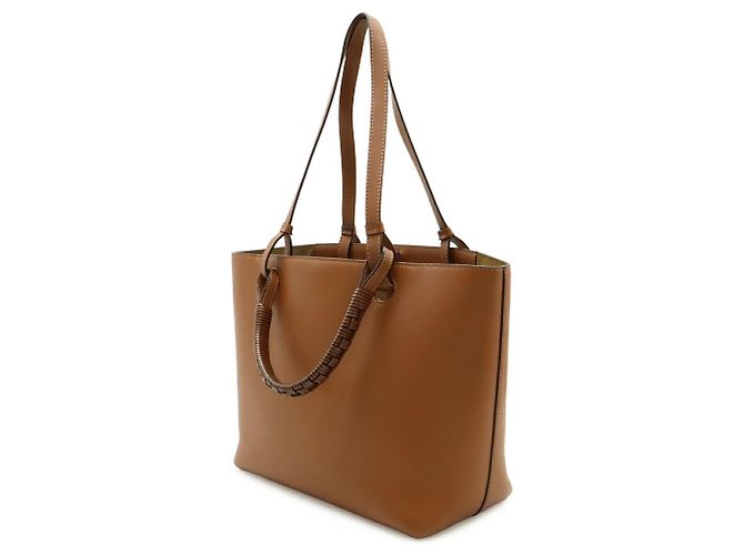 Bolso Tote Loewe Anagram Small Castaño - vista 3