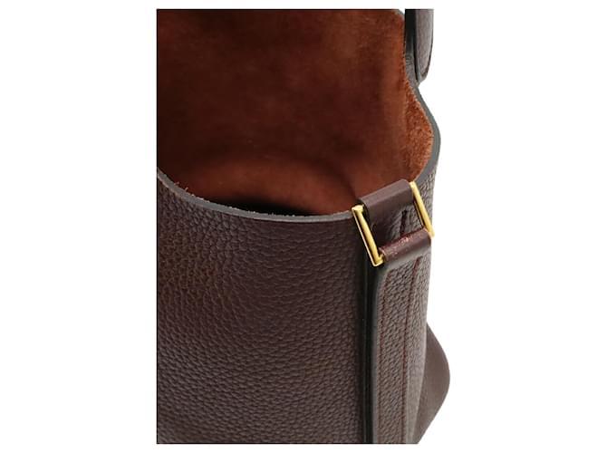 Hermès Borsa HERMES Picotin Lock 22 MM Rosso Arancione - vista 8