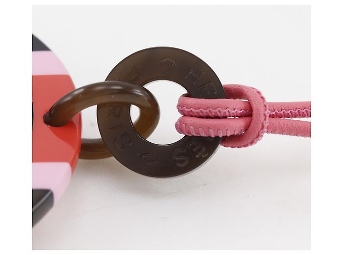 Hermès Collar Hermes Buffalo Horn and Horn Rosa - vista 7