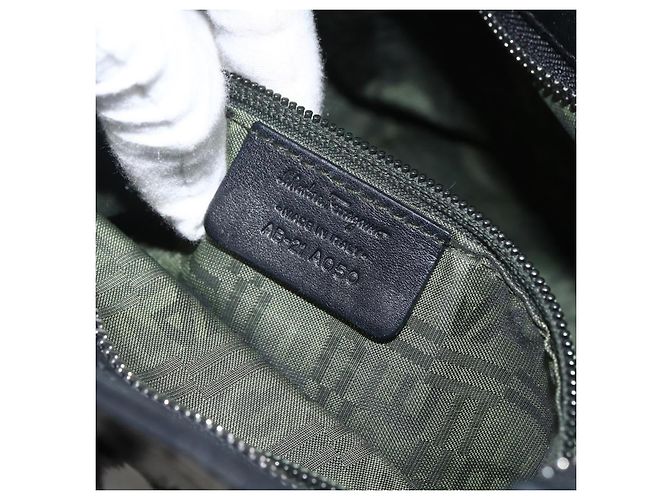 Salvatore Ferragamo Gancini in pelle lucida Nero - vista 6