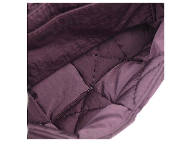 Bottega Veneta Padded Tech Cassette Intrecciato Nylon Violet - vista 3