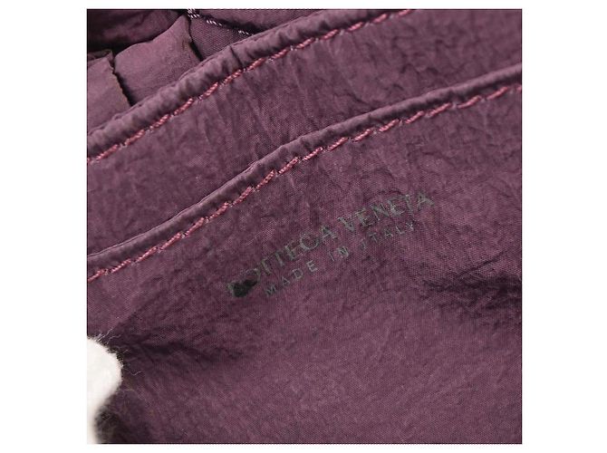 Bottega Veneta Padded Tech Cassette Intrecciato Nylon Violet - vista 4