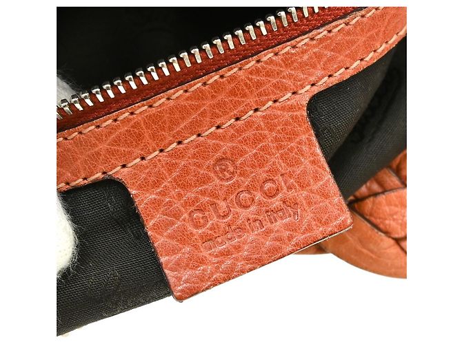 Gucci Bamboo Bar Hobo Leder Medium Braun - Ansicht 4