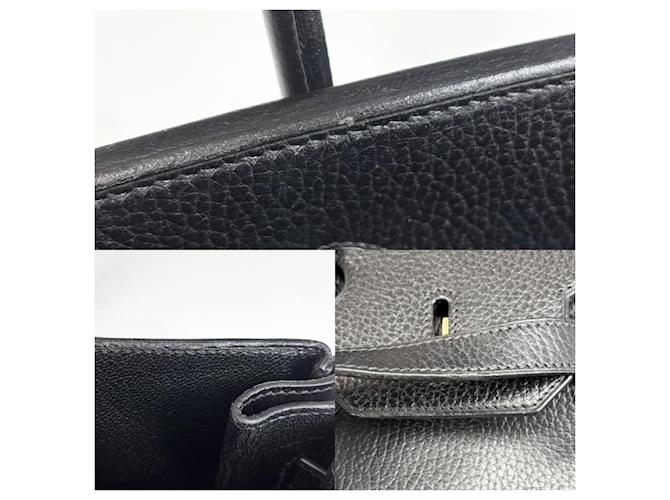 Hermès Borsa Hermes Birkin 35 Nero - vista 10