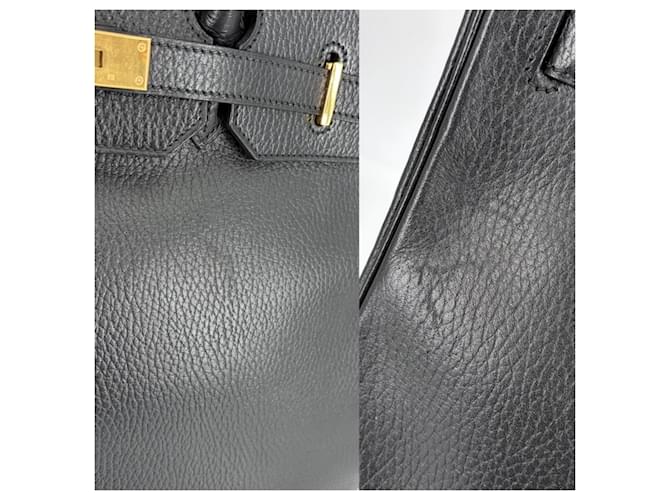 Hermès Borsa Hermes Birkin 35 Nero - vista 5