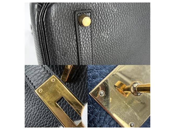 Hermès Borsa Hermes Birkin 35 Nero - vista 8