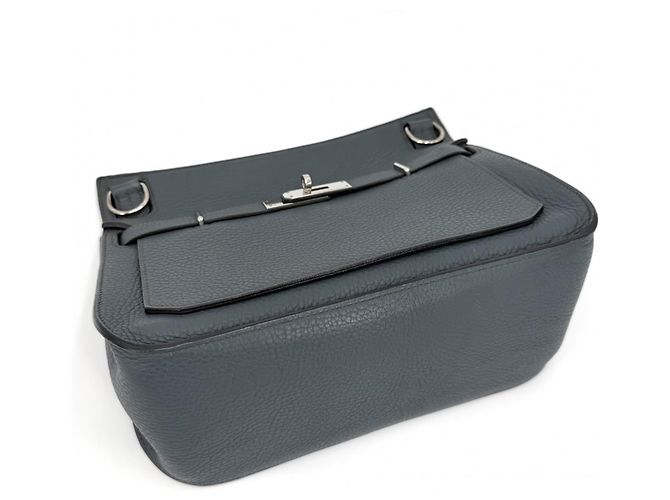 Hermès Borsa a Spalla Hermes Jypsiere 28 Blu - vista 3
