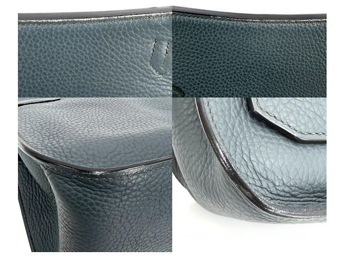 Hermès Borsa a Spalla Hermes Jypsiere 28 Blu - vista 6