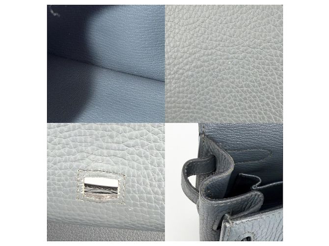 Hermès Borsa a Spalla Hermes Jypsiere 28 Blu - vista 8