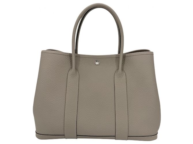 Hermès Borsa Tote Hermes Garden Party PM Beige - vista 2