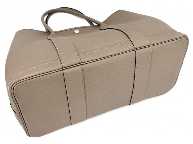 Hermès Borsa Tote Hermes Garden Party PM Beige - vista 3