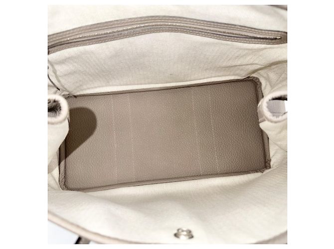 Hermès Borsa Tote Hermes Garden Party PM Beige - vista 4
