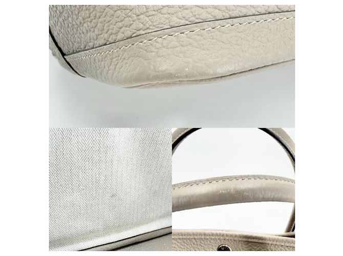 Hermès Borsa Tote Hermes Garden Party PM Beige - vista 6