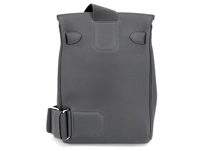 Hermès Borsa a tracolla Hermes Accad PM Marrone - vista 2