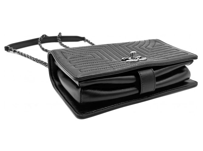 Borsa a tracolla con catena Korean Garden da donna Chanel Nero - vista 3
