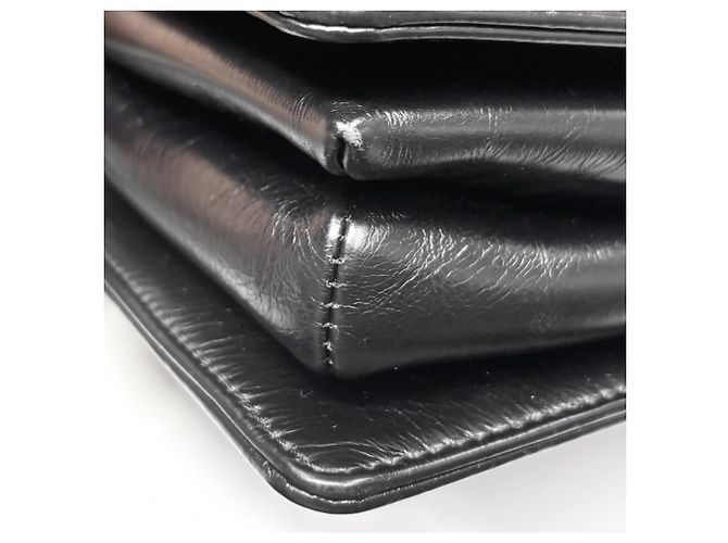 Borsa a tracolla con catena Korean Garden da donna Chanel Nero - vista 8