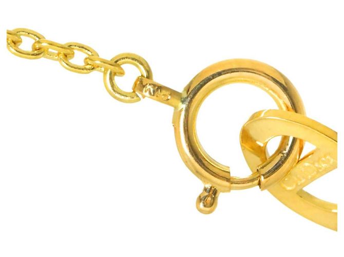 Collana Christian Dior in oro giallo 18K e diamanti - vista 6