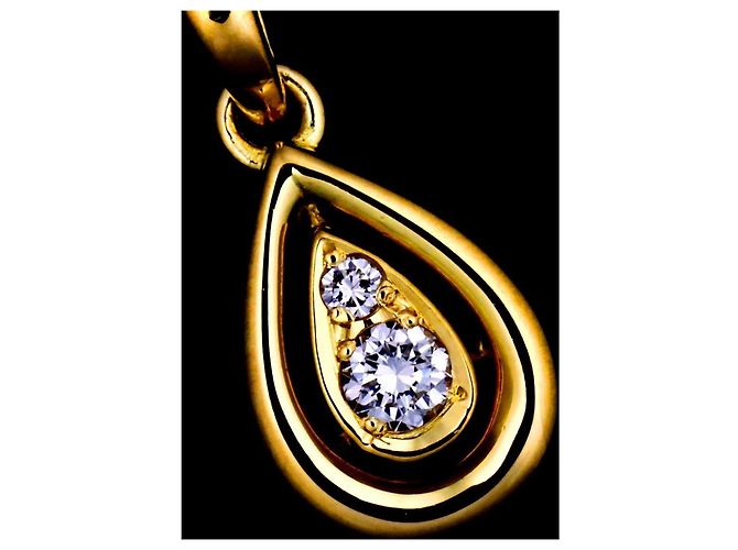Collana Christian Dior in oro giallo 18K e diamanti - vista 7