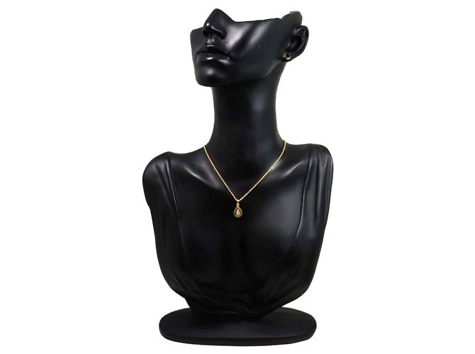 Collana Christian Dior in oro giallo 18K e diamanti - vista 8
