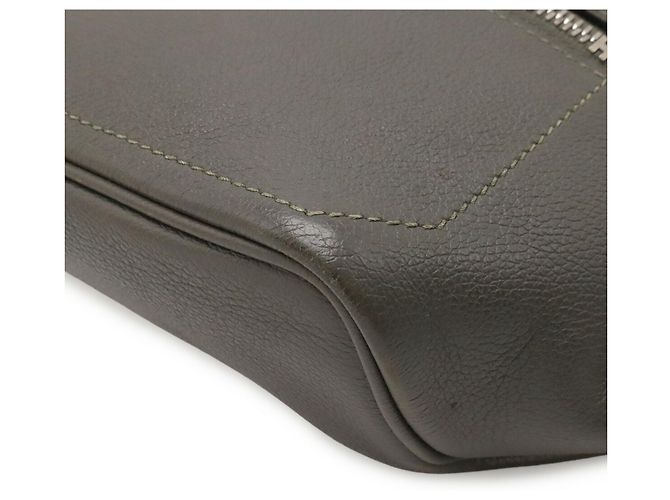 Hermès Borsa a tracolla Hermes Cityslide Cross PM Grigio - vista 4