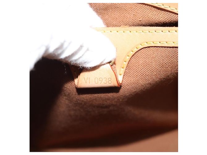 Louis Vuitton Ellipse NM Monogram Canvas PM Marrone - vista 7