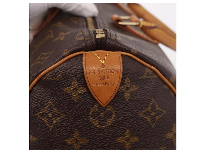 Louis Vuitton Speedy Monogram Canvas 35 Marrone - vista 6