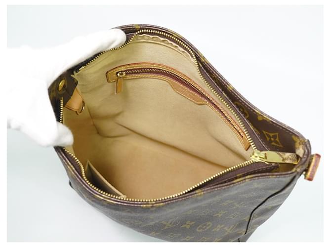 Louis Vuitton Monogram Looping Monogram Canvas GM Marrone - vista 3