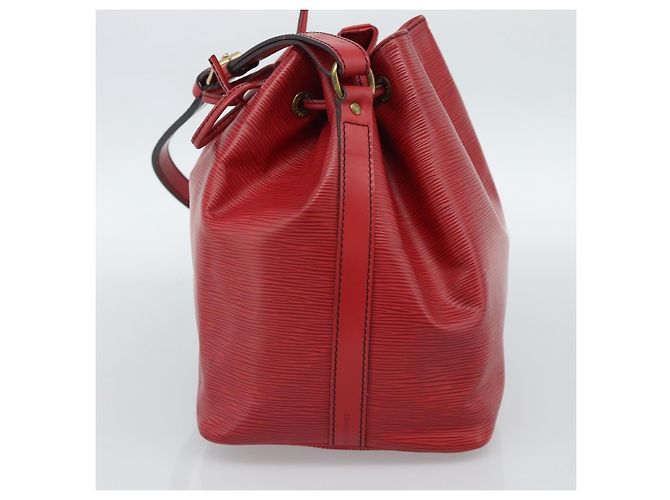 Louis Vuitton Petit Noe aus Epi Leder Größe Medium Rot - Ansicht 4