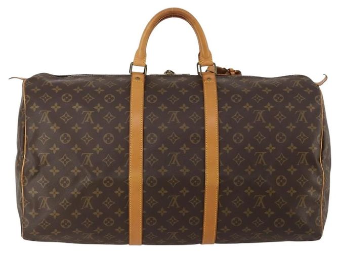 Louis Vuitton Keepall Monogram Canvas 55 Braun - vista 2