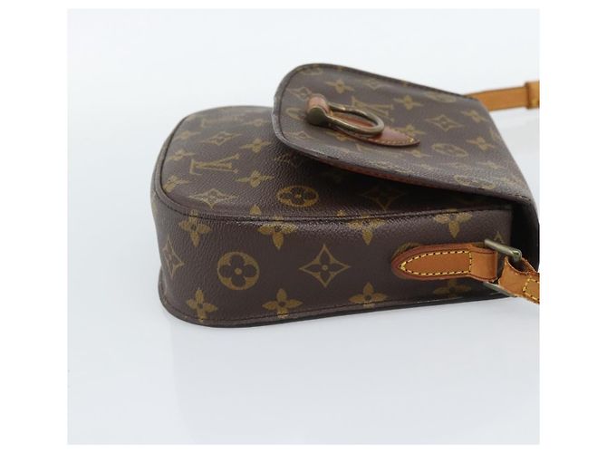 Louis Vuitton Saint Cloud Monogram Canvas MM Marrone - vista 4