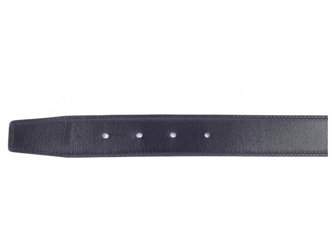 Hermès Hermes H d'Ancre 32mm Reversible Belt Brown Black - view 4
