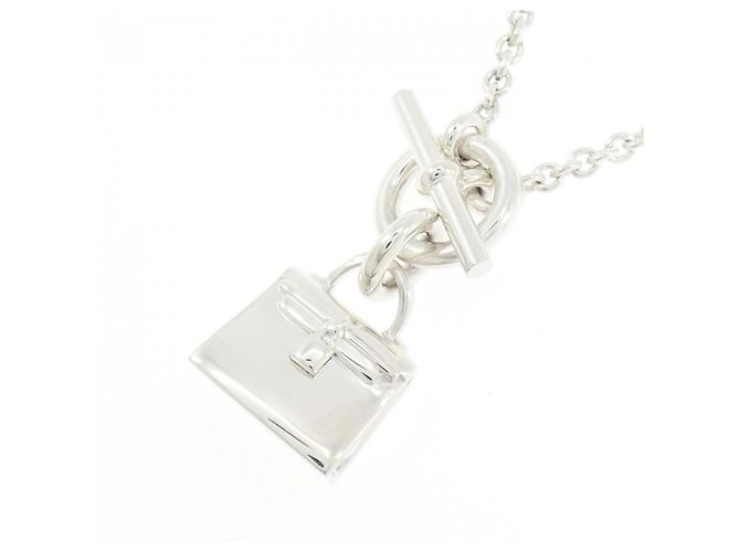 Hermès Collana Amulette Kelly Hermes Argento - vista 3