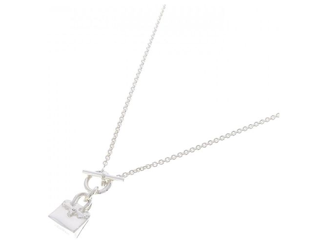 Hermès Collar Amulette Birkin Hermes Plata - vista 2