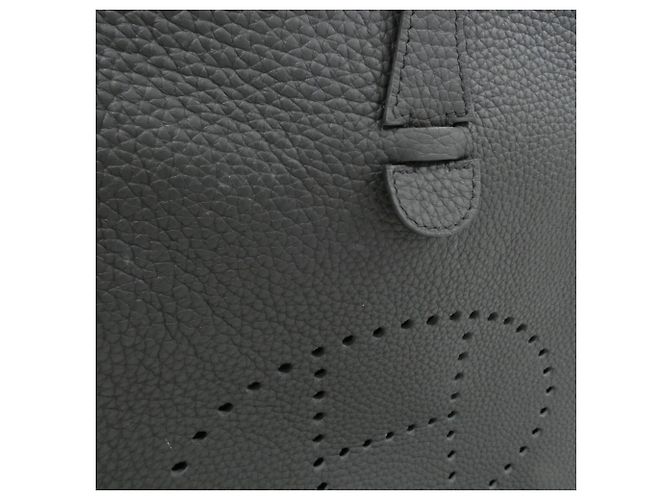Hermès Borsa a Spalla Hermes Evelyne 3 PM Nero - vista 4