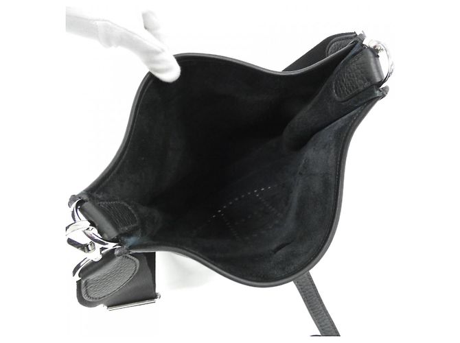 Hermès Borsa a Spalla Hermes Evelyne 3 PM Nero - vista 5