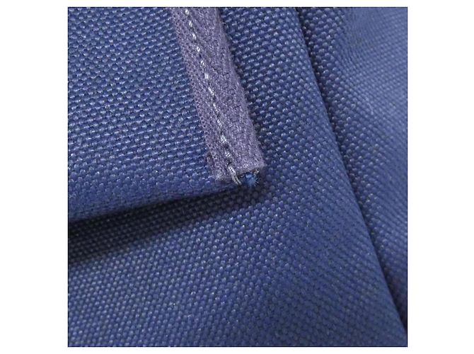 Hermès Hermes Herbag Zip-A-Do Rucksack Blau - Ansicht 4