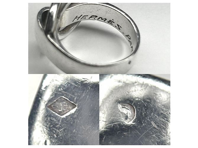 Hermès Silberring für Damen - Ansicht 4
