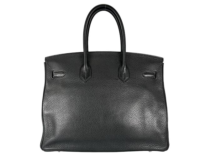 Hermès Borsa Hermes Birkin 35 Nero - vista 2