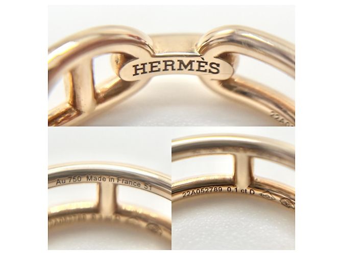 Hermès Hermes Chaine d'Ancre Chaos Ring für Damen - Ansicht 4