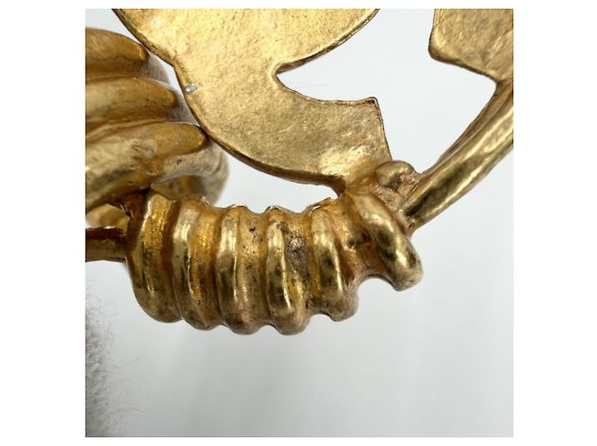 Orecchini a clip Chanel Vintage D'oro - vista 6