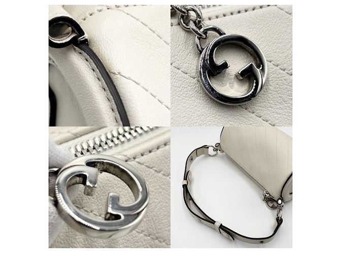 Mini borsa Blondie da donna Gucci Bianco - vista 6
