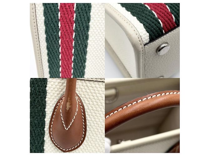 Borsa Tote Interlocking G da donna Gucci Crudo - vista 6