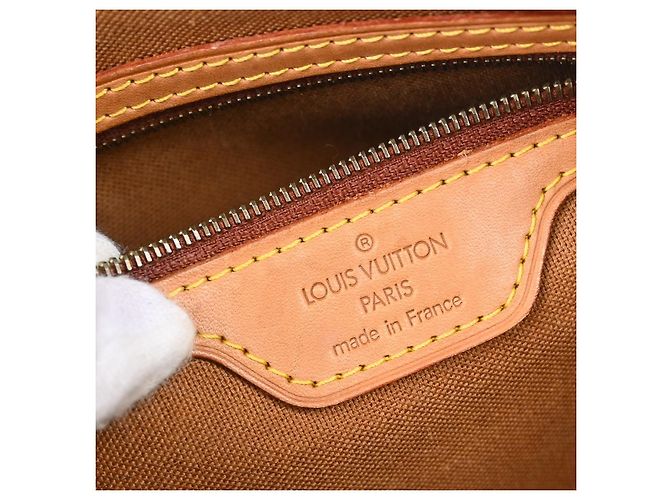 Louis Vuitton Cabas Piano Monogram Canvas medium Marrone - vista 4