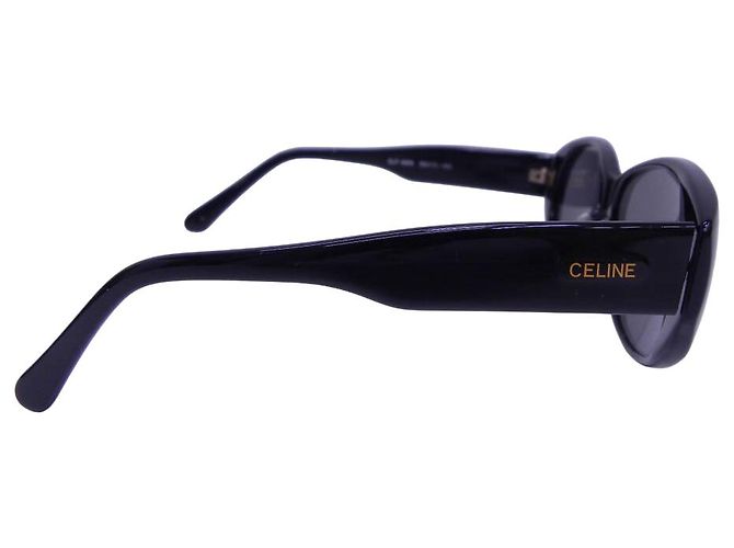 Céline Celine Gafas de sol Ovaladas CLF-689 Negro Oro - vista 5