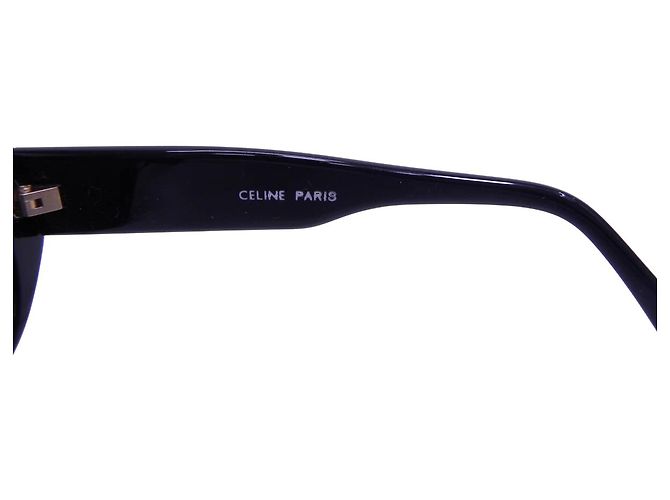 Céline Celine Gafas de sol Ovaladas CLF-689 Negro Oro - vista 6