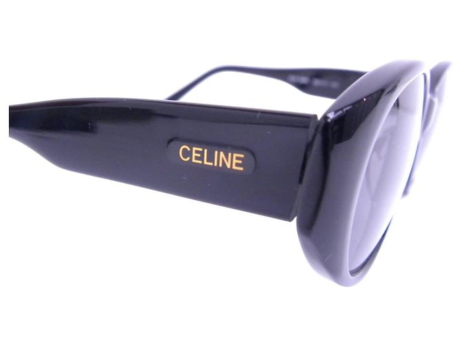 Céline Celine Gafas de sol Ovaladas CLF-689 Negro Oro - vista 8